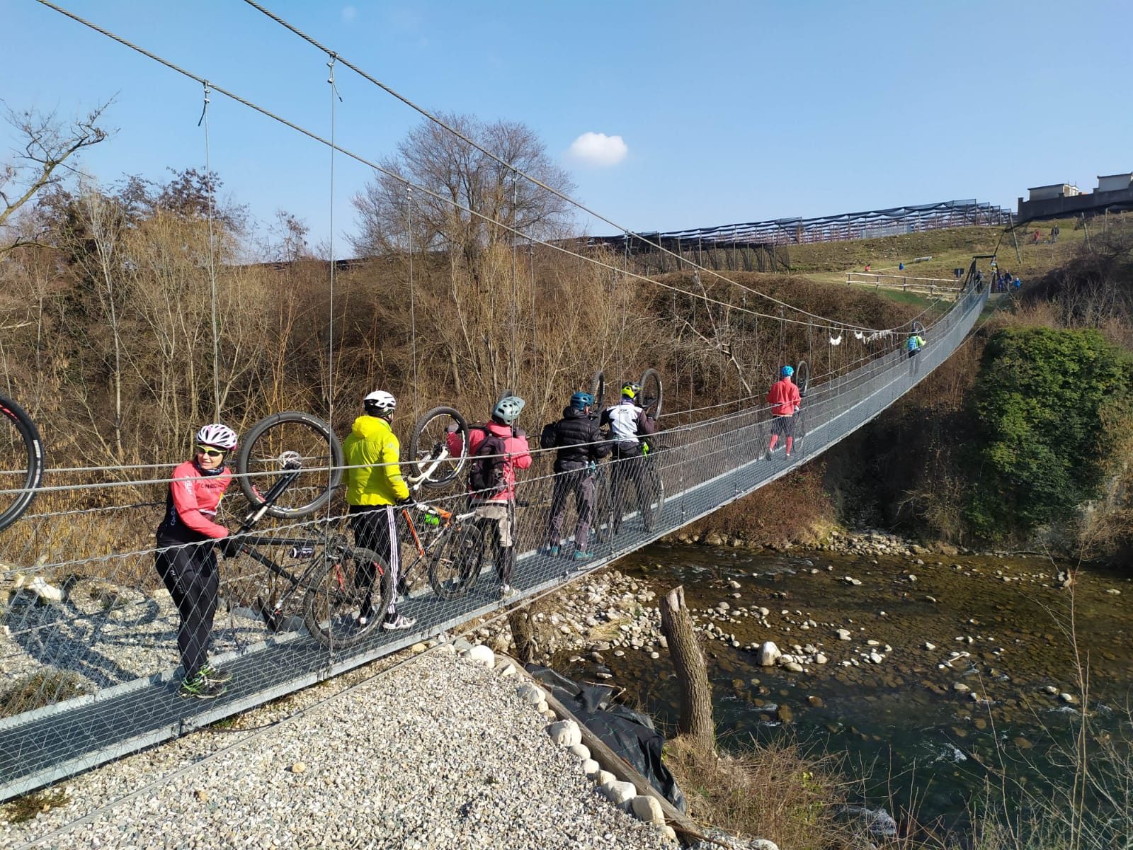 Terres Bike del Monviso - Ponte tibetano