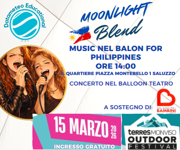 TMOF 2026 - Music nel Balon for Philippines - Con: <b>Moonlight Blend</b>, concerto dentro la mongolfiera a sostegno della Onlus Una Mano per i Bambini